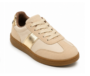sneaker au design fleuri