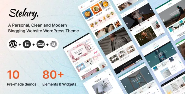Stelary – Blog Magazine WordPress Theme