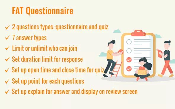 Fat Questionnaire – WordPress plugin solution for survey or quiz