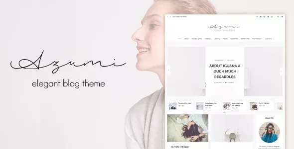 Azumi – Elegant Blog Theme