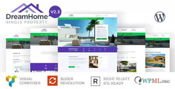 DreamHome – Single Property WordPress Theme