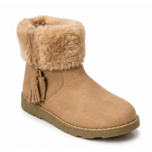 Bottines fourrées tendance pour enfant